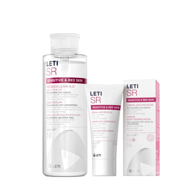 LETI SR Anti-Redness – Cream 40 ml Unisex, Set 2 Pieces