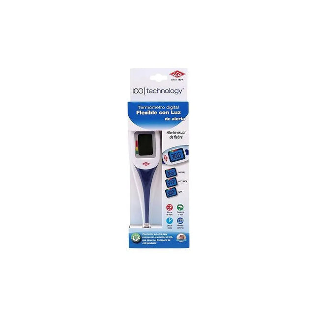 ICO Digital Thermometer With Light 1pc