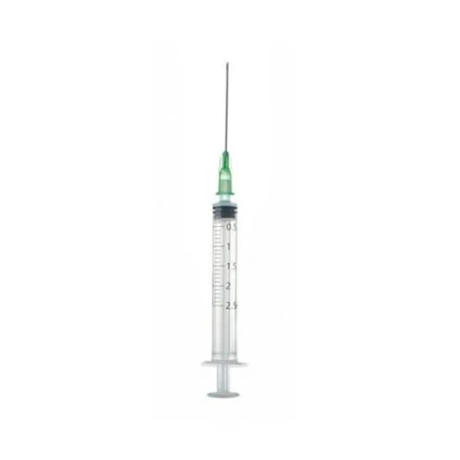 ICO Syringe 25 ml With Needle 8x40