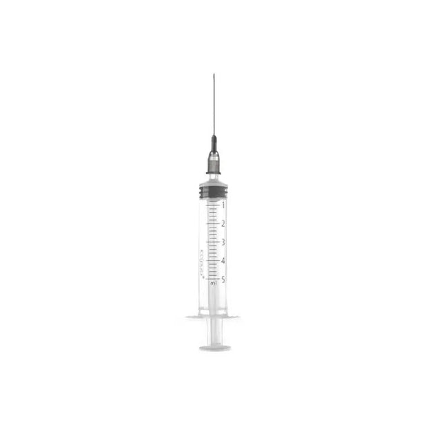 ICO Syringe With Needle 0,7x30 5 ml G22 1 3/16