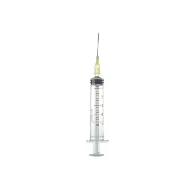 ICO Plus Syringe With Needle 0,9x25 5 ml G20 1