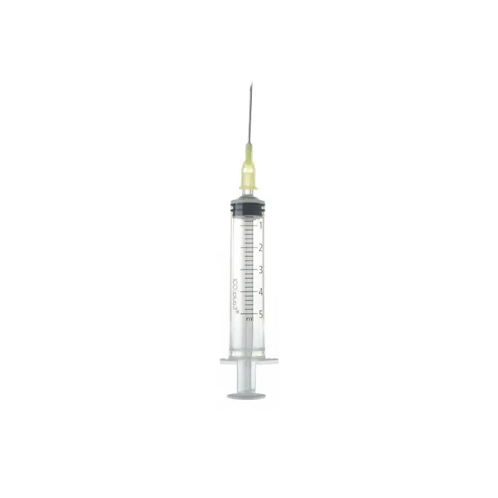 ICO Plus Syringe With Needle 0,9x25 5 ml G20 1