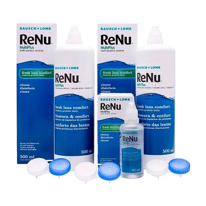 RENU Multiplus 2x500 ml + 60 ml 3 Parts