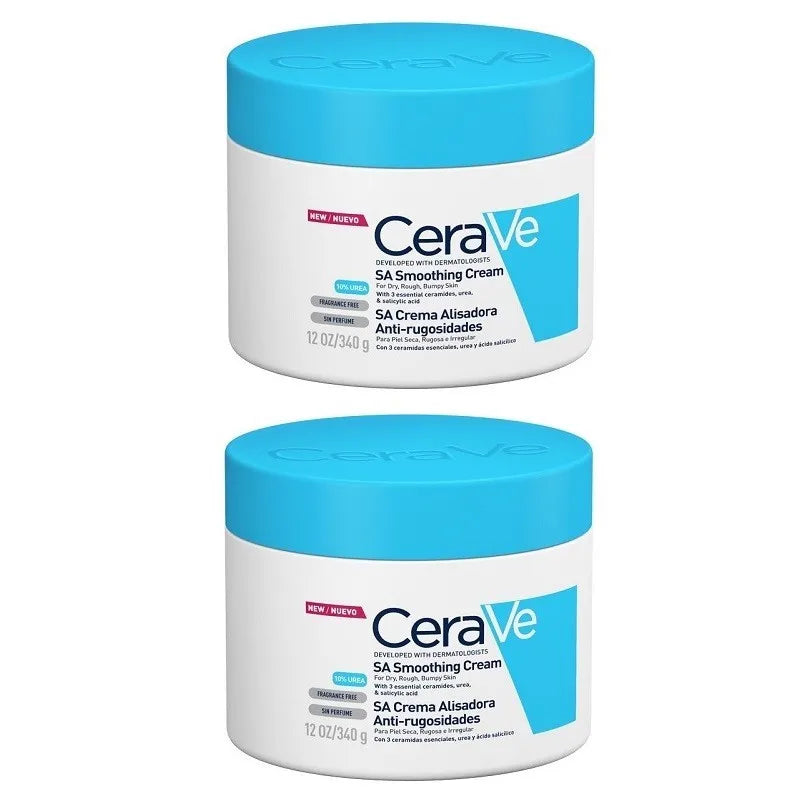 Cerave SA Anti-Roughness Smoothing – Cream Unisex, 2x340 g
