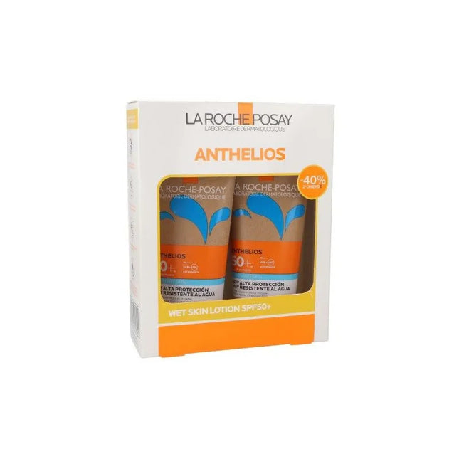 LA Roche-posay La Roche Posay Anthelios Ultra-Résistant Wet Skin Spf50+ Unisex, 2x200 ml