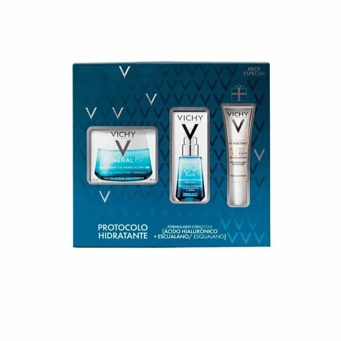 Vichy Mineral 89 Hydration Boost – Cream 72h 50 ml Unisex, Set 3 Pieces