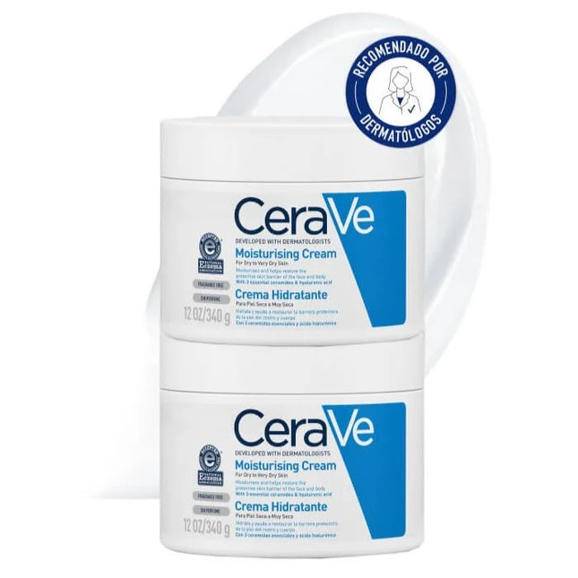 Cerave Moisturizing – Cream Unisex, 2x340 g