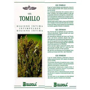 Bellsola Gel Tomillo, 250 ml