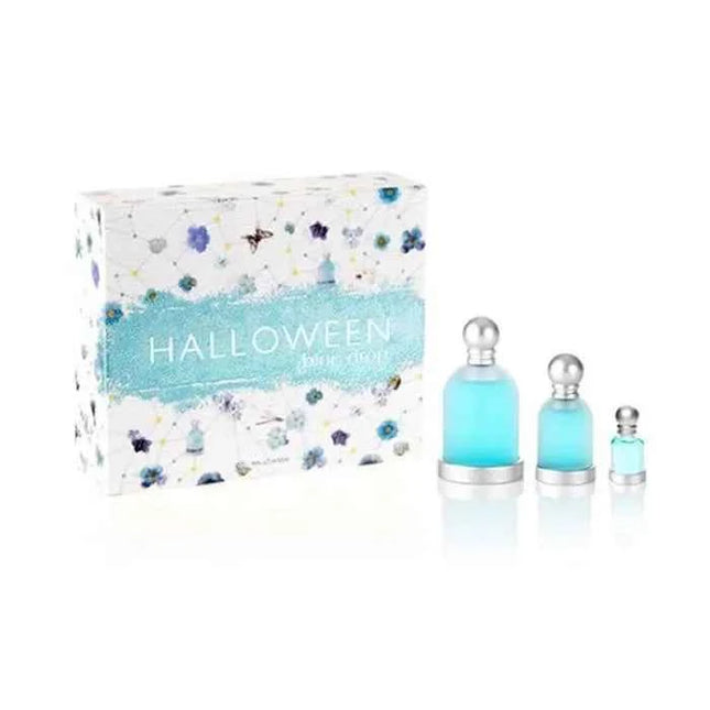 Halloween Blue Drop – Eau de Toilette Unisex Spray 100 ml, Set 3 Pieces