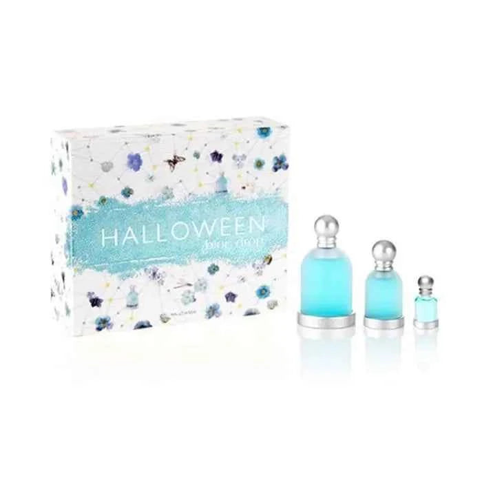 Halloween Blue Drop – Eau de Toilette Unisex Spray 100 ml, Set 3 Pieces
