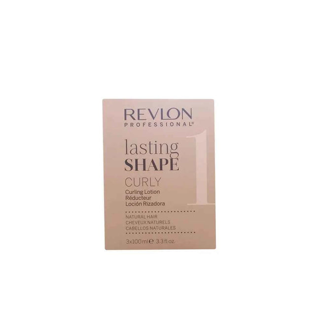 Revlon Lasting Shape Curly – Lotion Unisex, 3 x 100 ml