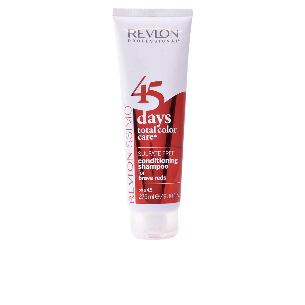 Revlon Revlonissimo 45 Days Conditioning – Shampoo Brave Reds Unisex, 275 ml