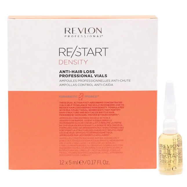 Revlon Re-Start Density Anti Hair Loss Ampoules Unisex, 12 X 5 ml