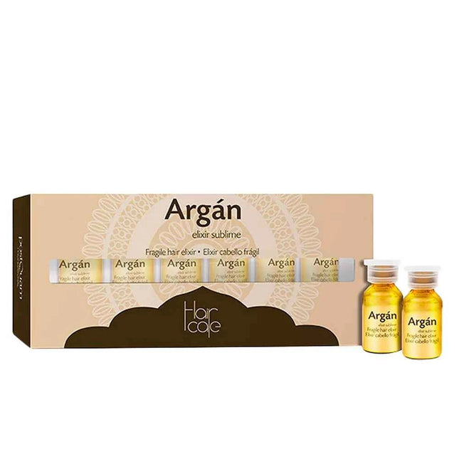 Postquam Hair Care Argan Sublime Fragile Hair Elixir Unisex, 6x3 ml
