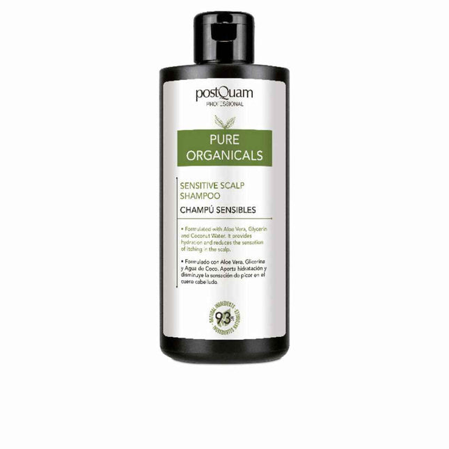Postquam Pure Organicals Sensitive Scalp – Shampoo Unisex, 400 ml