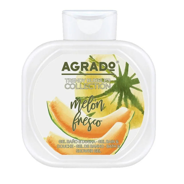 Agrado Melon Fresco Bath And Shower – Gel Unisex, 750 ml