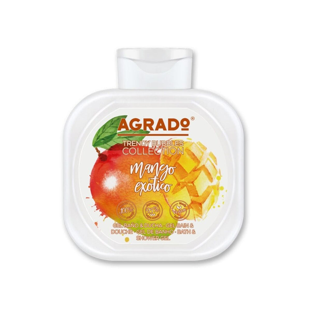 Agrado Gel Baño Mango Exotico Unisex, 750 ml