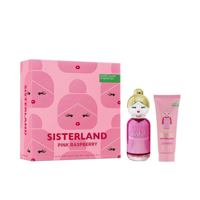 Est Benetton Sisterland Pink 80 Body Unisex, 75 ml