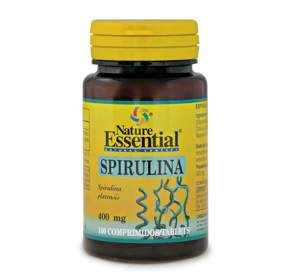Nature ESS Espirulina 400 Mg 100 Tabletas