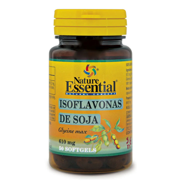 Nature ESS Isoflavonas De Soja 620 Mg 50 Perlas