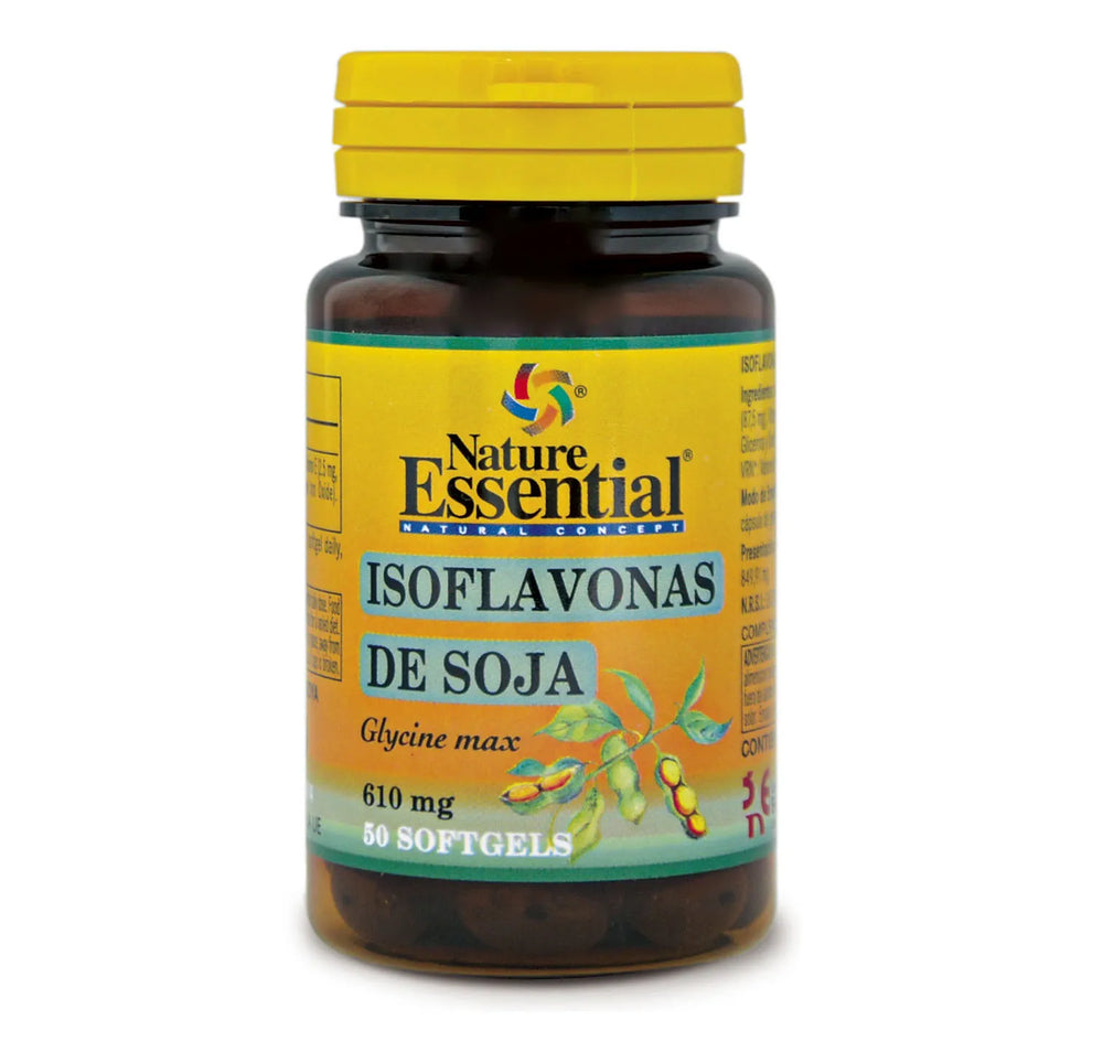 Nature ESS Isoflavonas De Soja 620 Mg 50 Perlas