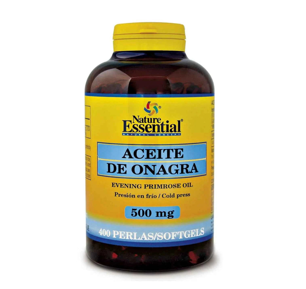 Nature ESS Aceite De Onagra 500 Mg 10 Gla 400 Perlas