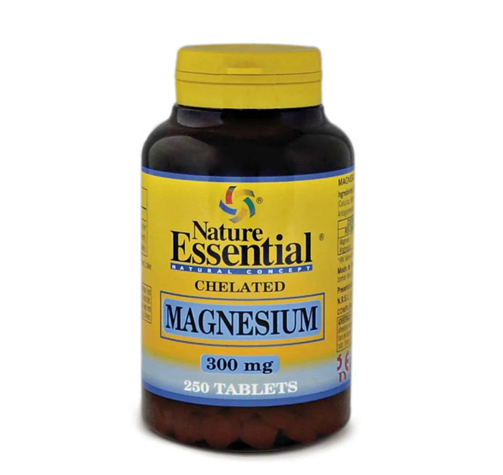 Nature ESS Magnesio Quelado300 Mg 250 Tabletas