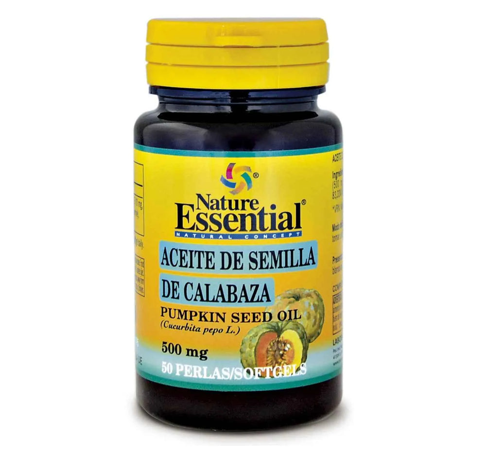 Nature ESS Aceite De Semilla Calabaza 500 Mg 50 Perlas