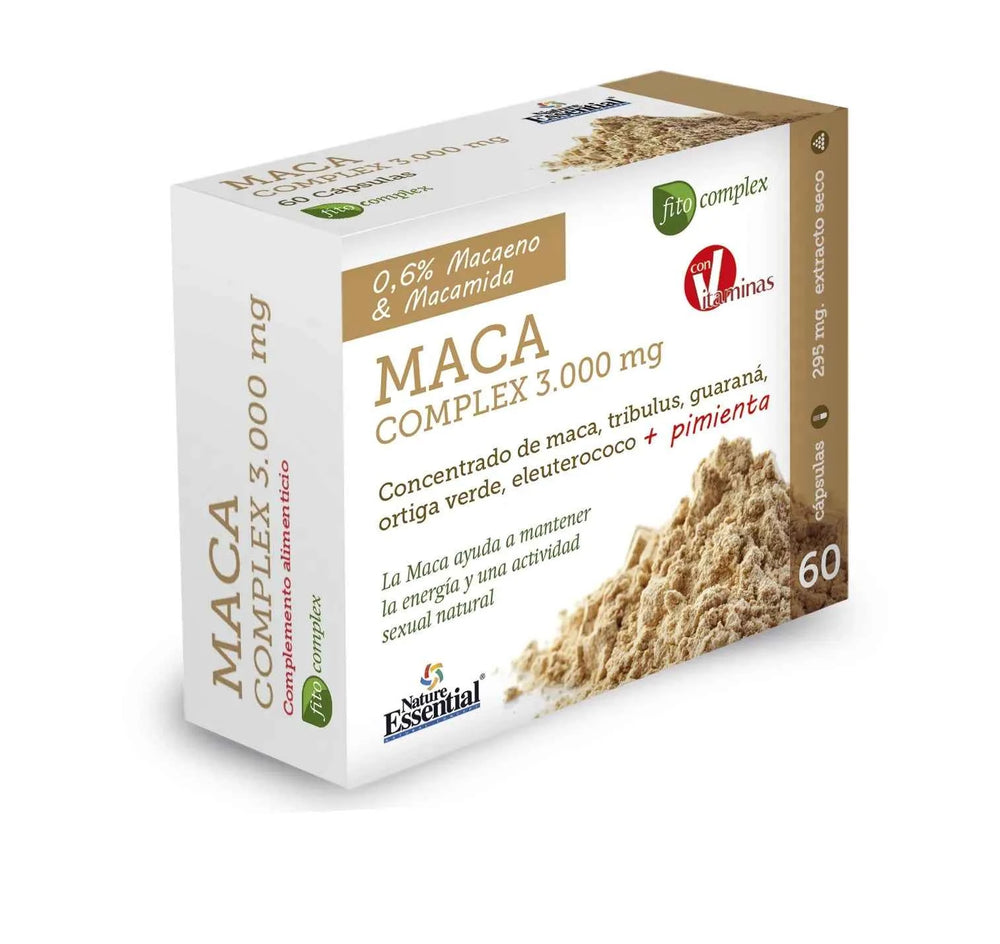 Nature ESS Maca Complex 3000 Mg Ext Seco 60 Caps Blister