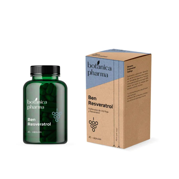 Botánicapharma Ben Resveratrol 200mg, 45 capsules