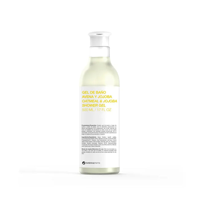 Botánicapharma Oatmeal Jojoba Bath – Gel, 500 ml