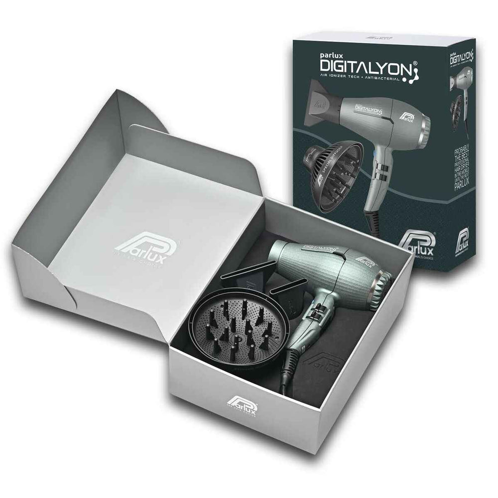 Parlux Digitalyon Gris Glitter Lote 4 Piezas Unisex