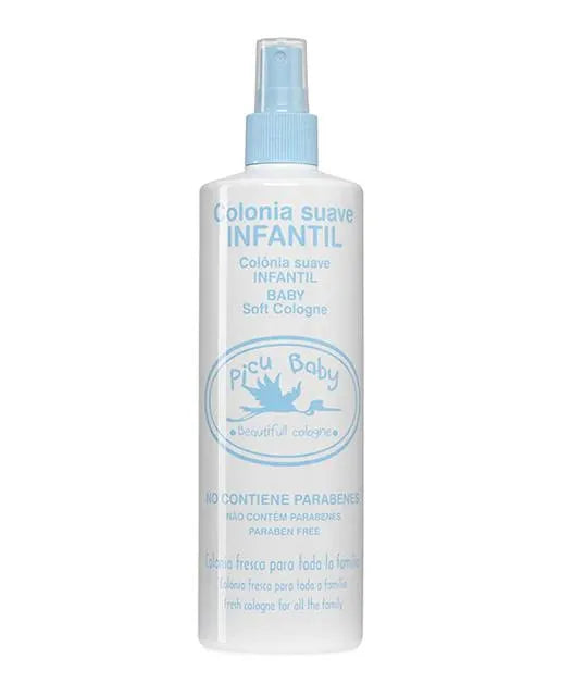 PICU BABY Infantil Colonia Suave – Spray Unisex, 500 ml