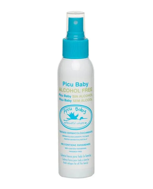 PICU BABY Alcohol Free Colonia Fresca Unisex, 125 ml