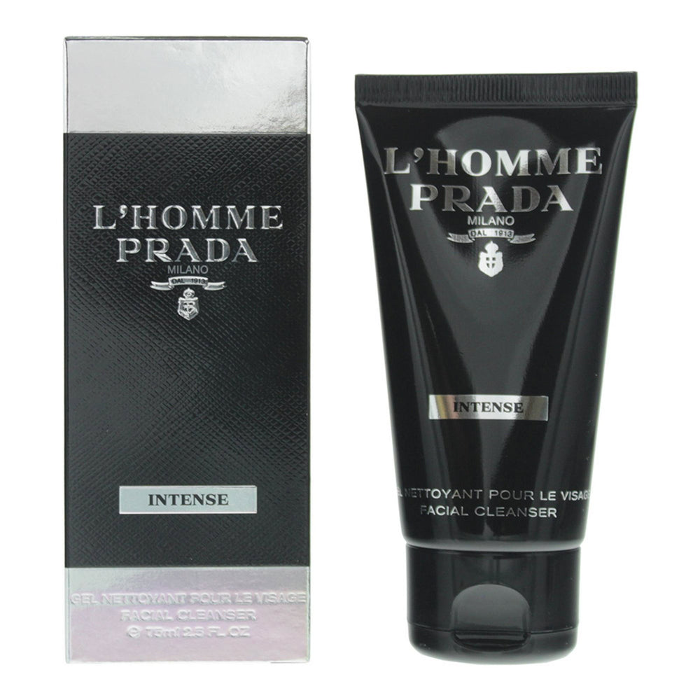Prada L'Homme Intense – Exfoliating Cleanser for Men, 75 ml