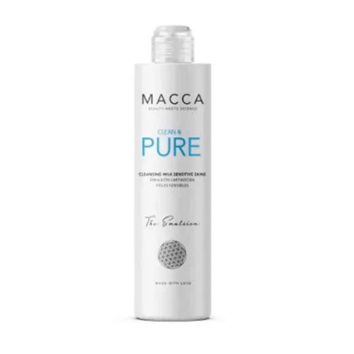 Macca Clean & Pure Cleansing Milk Sensitive Skins Unisex, 200 ml