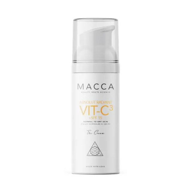 Macca Absolut Radiant Vit-C3 The – Cream Spf15 Unisex, 50 ml