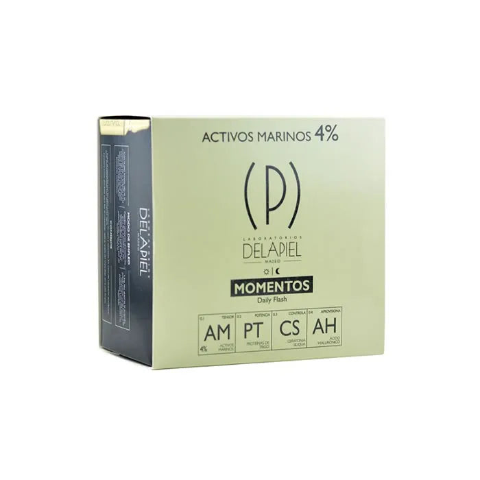 Delapiel Ampoules Marine Active Moments 4% Triple Acci, 15x2 ml