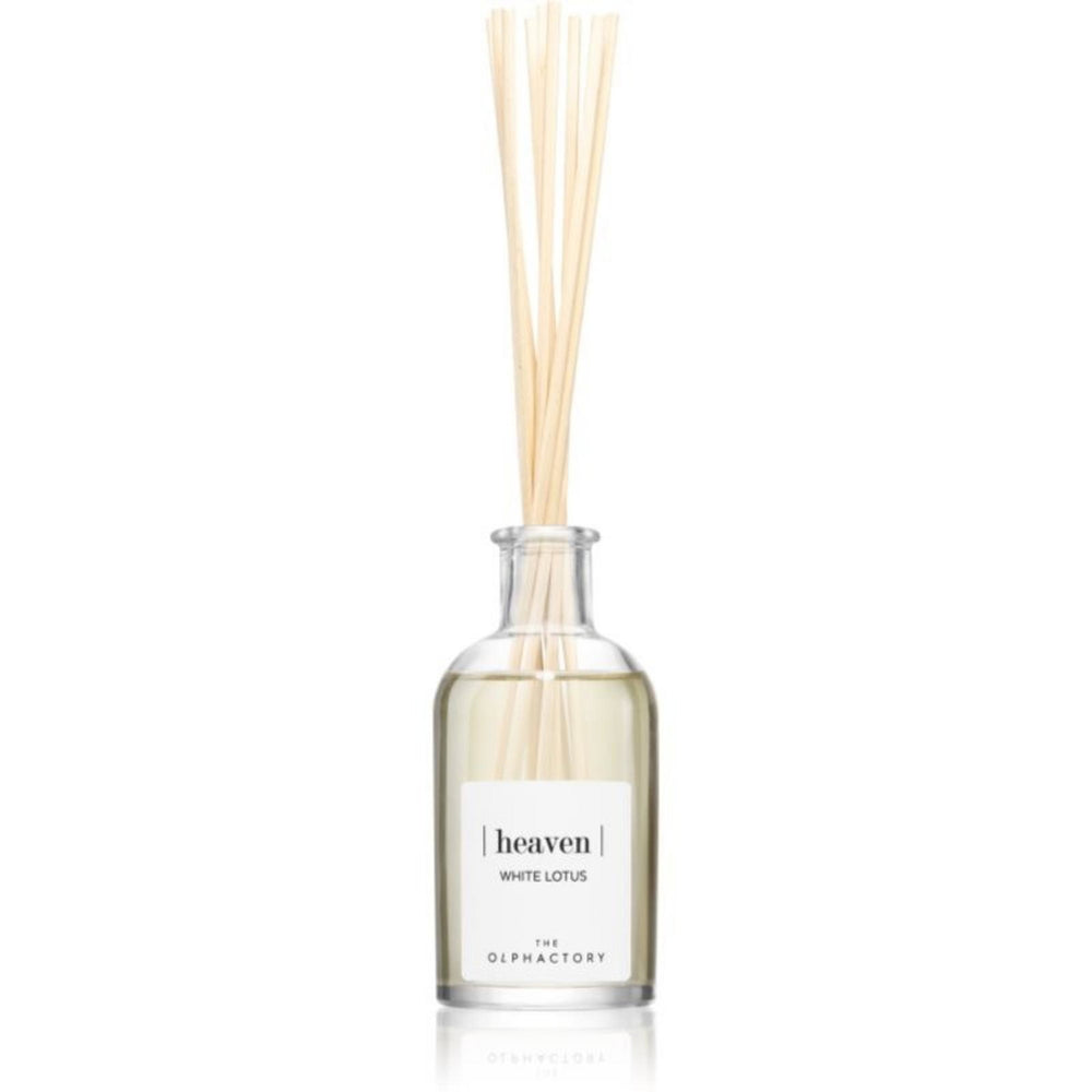 The Olphactory Heaven White Lotus Fragrance Sticks White Lotus – Aroma Reed Diffuser Unisex, 100 ml