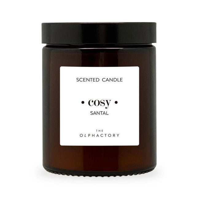 The Olphactory Cosy Santal Santal – Scented Candle Unisex, 135 g