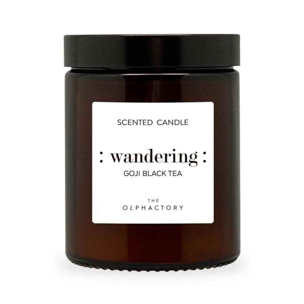 The Olphactory Wandering Goji Black Tea Goji – Scented Candle Unisex, 135 g