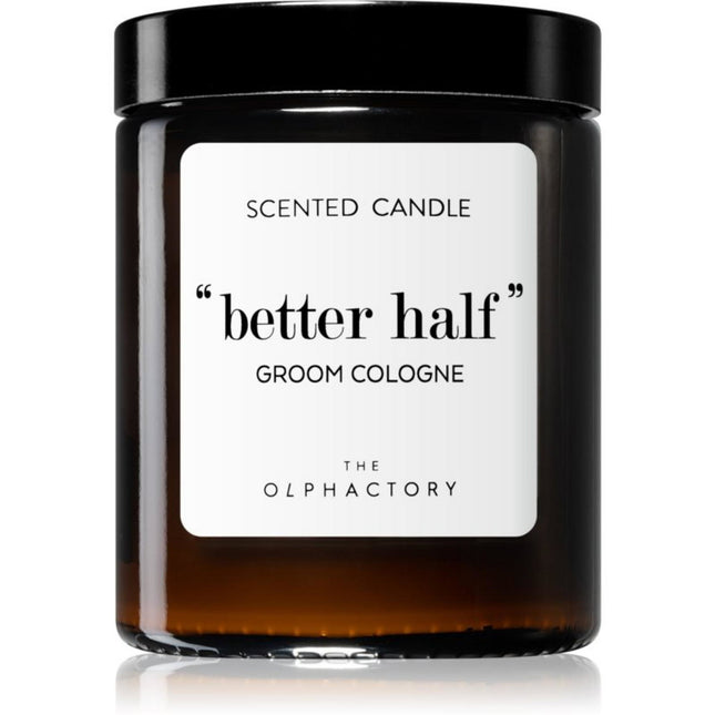The Olphactory Better Half Groom Cologne Cologne – Scented Candle Unisex, 135 g