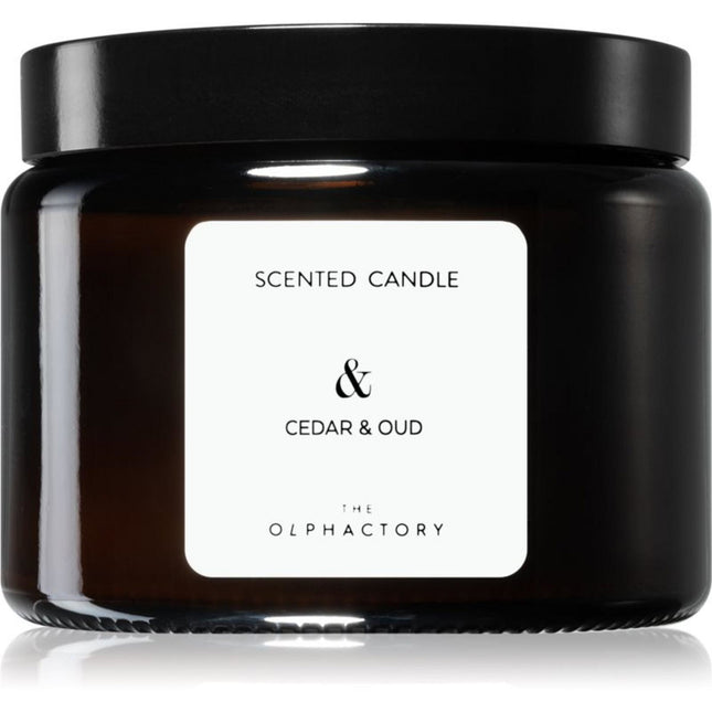 The Olphactory Cedar & Oud – Scented Candle Unisex, 360 g