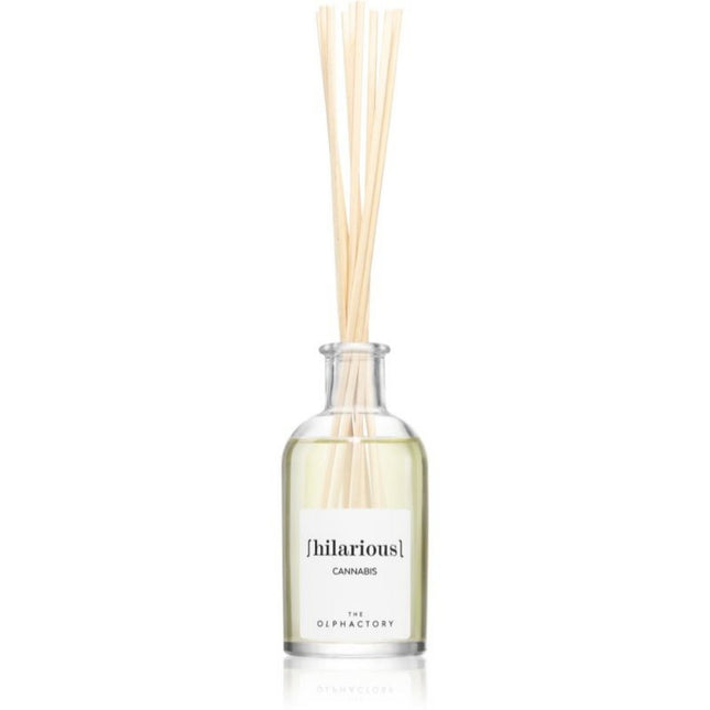 The Olphactory Hilarious Cannabis Fragrance Sticks – Aroma Reed Diffuser Unisex, 100 ml