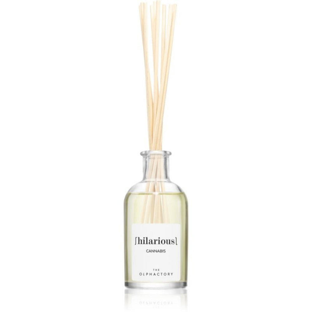 The Olphactory Hilarious Cannabis Fragrance Sticks – Aroma Reed Diffuser Unisex, 100 ml