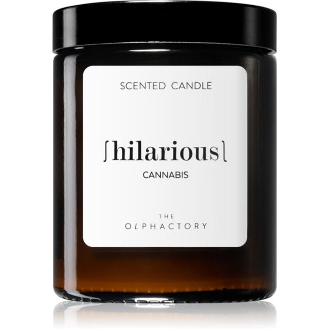The Olphactory Hilarious Cannabis – Scented Candle Unisex, 135 g