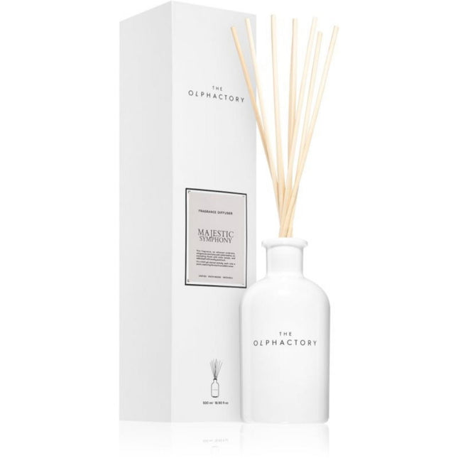 The Olphactory Majestic Symphony Fragrance Sticks – Aroma Reed Diffuser Unisex, 500 ml