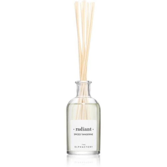 The Olphactory Radiant Spiced Tangerine Fragrance Sticks – Aroma Reed Diffuser Unisex, 100 ml