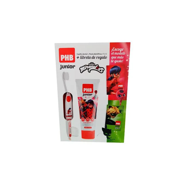PBH Phb Pack Junior Pasta 75 ml Cepillo Regalo Exclusivo Lady Bug