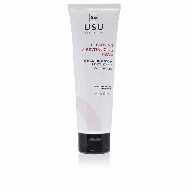 USU Cosmetics Revitalizante Espuma Limpidora Unisex, 120 ml